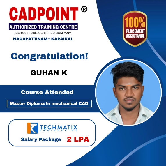 Guhan K - Techmatix Engineering Alumni Student