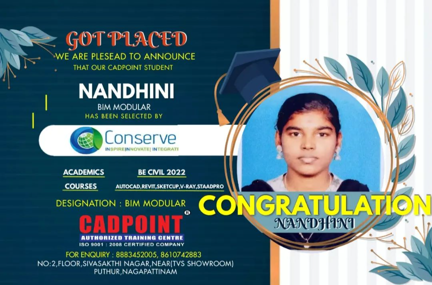 Nanthini - Design Engineer Alumni Student